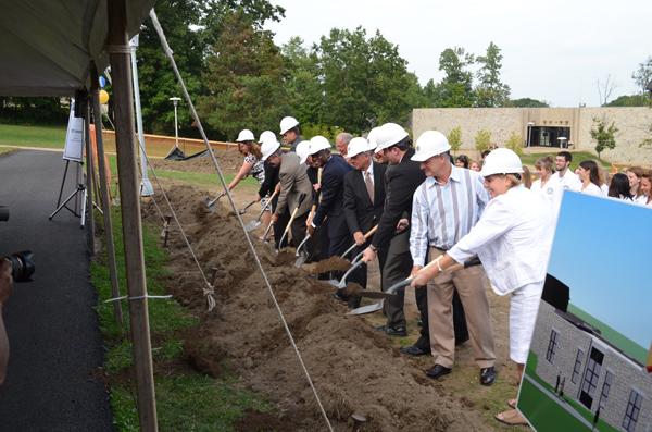 Dig this: nursing building underway