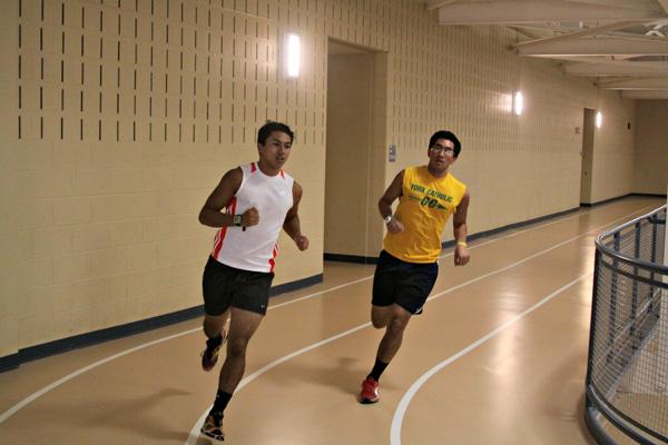 Brothers tighten bonds by running