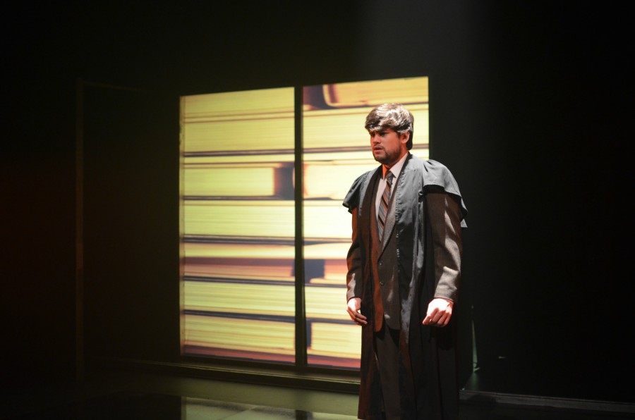Student Ty Quillon performs in the “Dream Play” last semester. 
