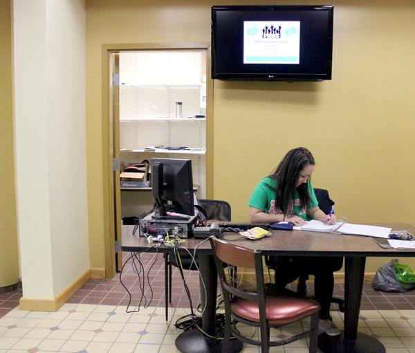 Intrusive information desk replaced