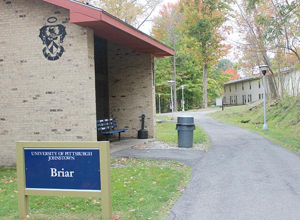 Sigma Tau Gamma fraternity house with camera installed near by. 