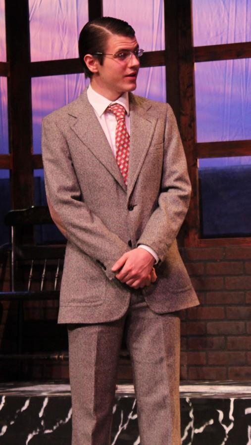 The Pitt-Johnstown Theatre Department presented Agatha Christie’s “And Then There Were None” March 23, 24, 25 and 26 in the Pasquerilla Performing Arts Center. Pictured here is sophomore Grant Kristo.