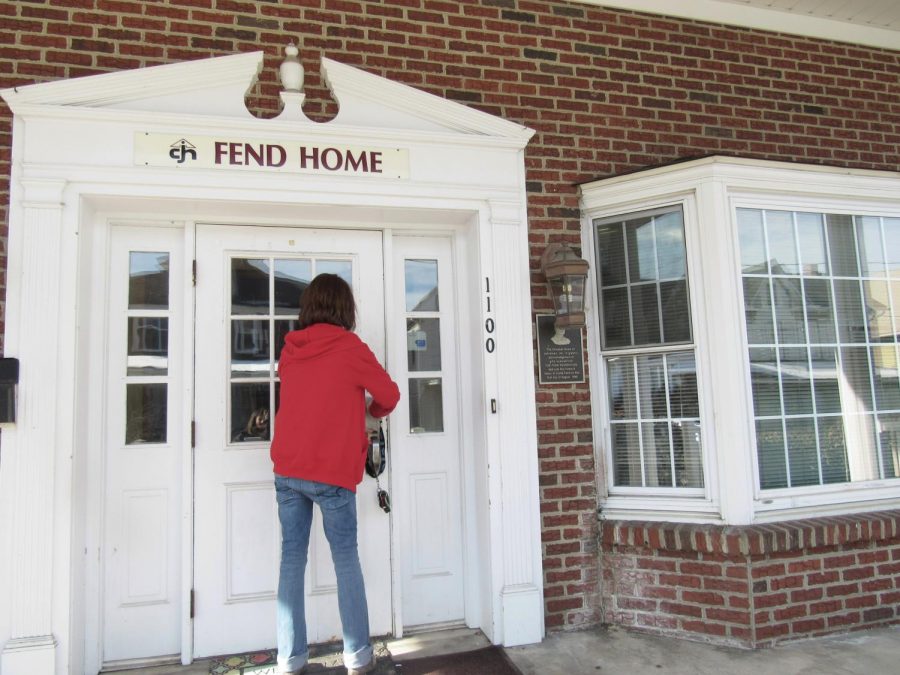 Boy’s Home Coordinator Stacey Miorelli unlocks the Fend Home, where the organization’s girls find solace.