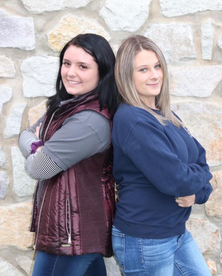 Student government Allocations Co-Chairwomen Olivia Albert (left) and Rebecca Stefanyak (right) are the first duo to announce their candidacies for next academic year’s president and vice president. If elected, the pair would be the first female duo to secure the positions. 